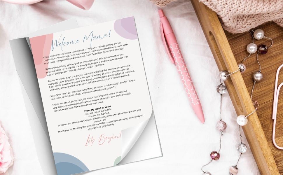 Nervous System Regulation Toolkit- CBT Style Tools to Help Overstimulated Moms Stop Yelling At Your Children