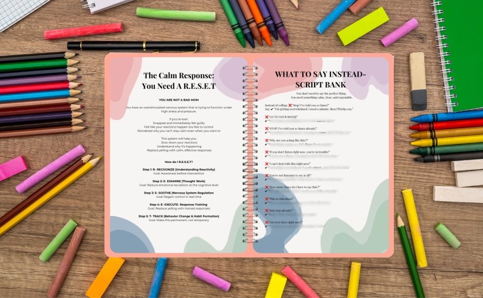 The Calm Reset Method- Stop Yelling at Your Children CBT Guide