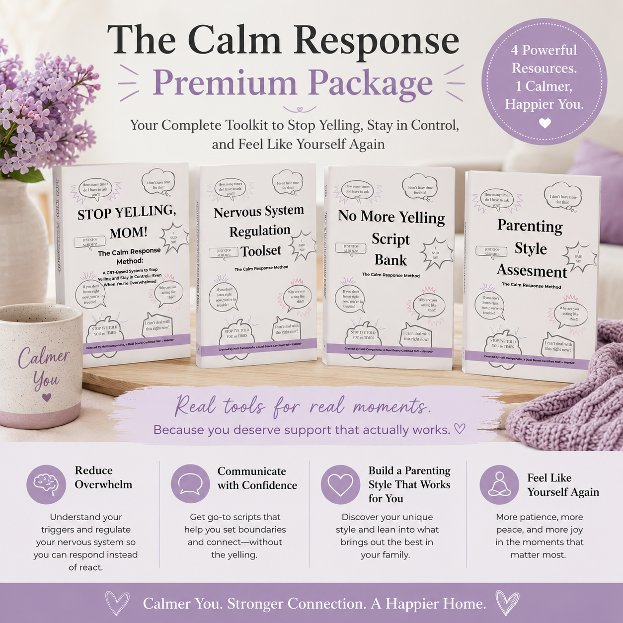 The Calm Reset Method Ultimate Bundle | Stop Yelling, Regulate Stress & Stay Calm Under Pressure
